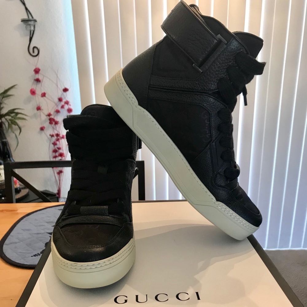 Gucci Sneaker Guccissima Nylon/Leather Signature